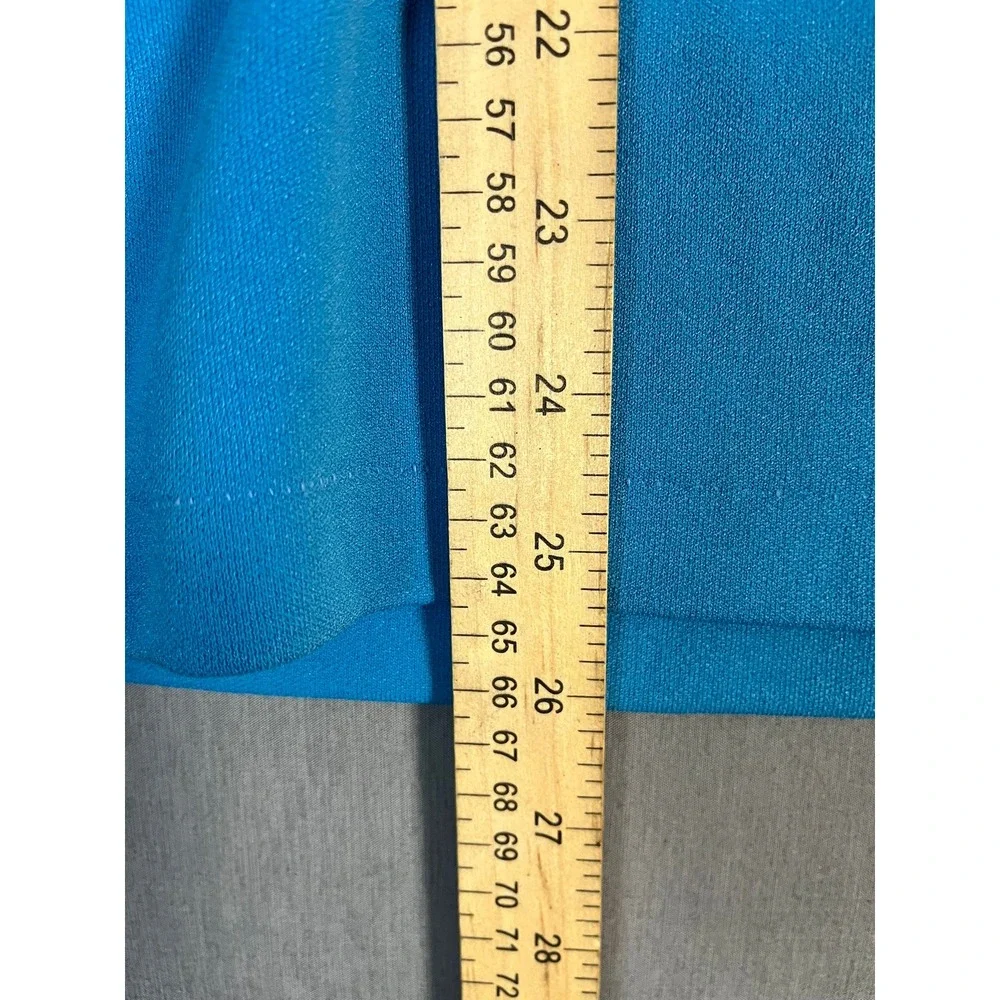 Vintage Sports Belle Two Piece School Athletic Set XL Blue Polyester EUC